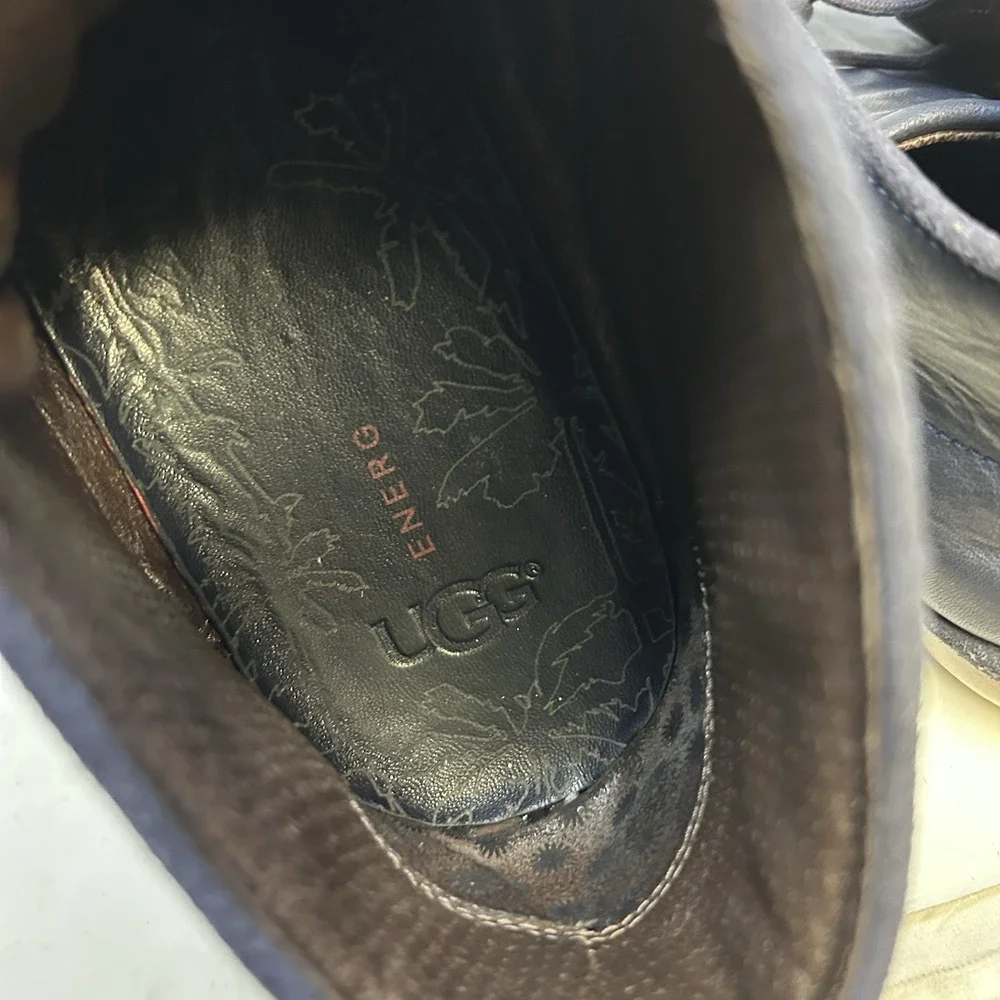 UGG‎ Cali Chukka Sneaker Shoe Men's 10.5 1092175 Navy Blue